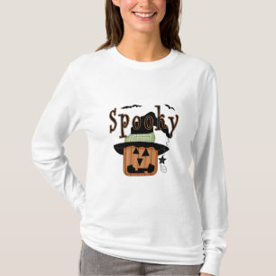 Spooky Jack-O-Lantern Långärmad Shirt Tröja
