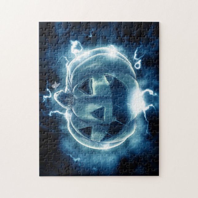 Spooky Jack-o-Lantern Pussel (Vertikal)