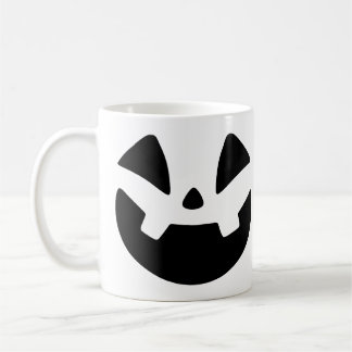 Spooky Jack-o'-Lantern Silhouette Halloween Mugg