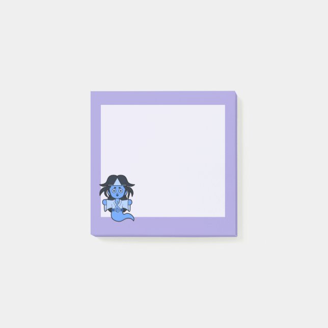 Spooky Japanska Yurei Ghost Post-it Block (Framsida)