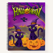 Spooky Kattunge Sketch Bok