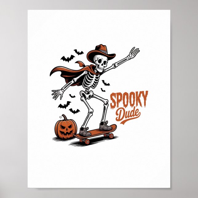 Spooky-killen Spooky Season Poster (Framsidan)