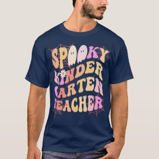 SPOOKY KINDER GARTEN TEACHER Costume Det här är mi T Shirt