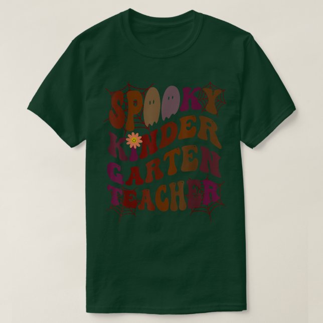 SPOOKY KINDER GARTEN TEACHER Costume Det här är mi T Shirt (Design framsida)
