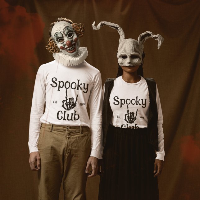 Spooky Klubb T-Shirts Perfekt för Ghokostsam Gathe (Skapare uppladdad)