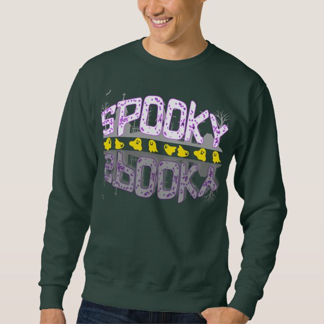 Spooky Lång Ärmad Tröja (Framsida)