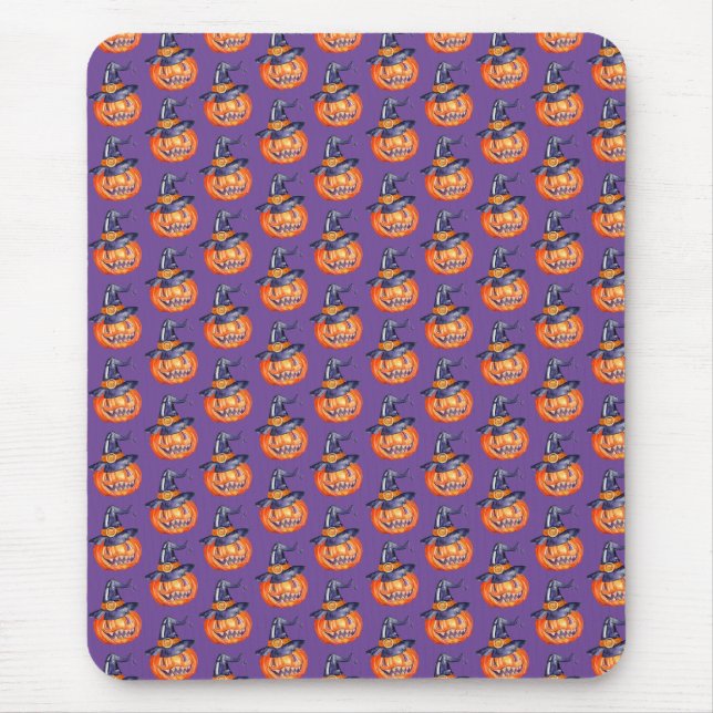 Spooky-leende Halloween-pumpkin-Tanktop Musmatta (Framsidan)