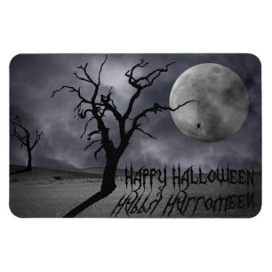Spooky Ligcape Halloween Magnet