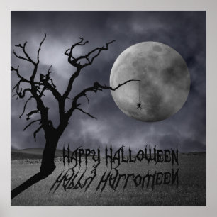 Spooky Ligcape Halloween Poster