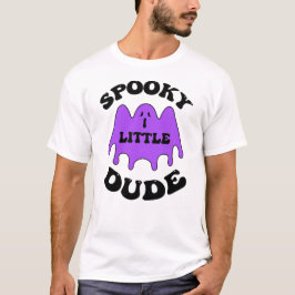 Spooky Little Boy Funny Halloween Costume T Shirt