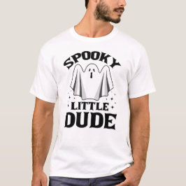 Spooky Little Boy Funny Halloween Costume T Shirt