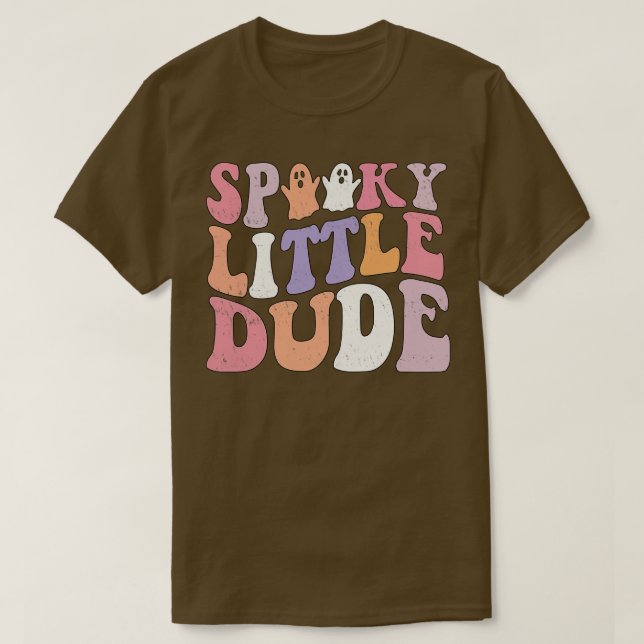 Spooky Little Boy Funny Kids Quote T Shirt (Design framsida)