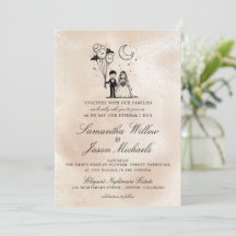 Spooky Little Couple Bröllop