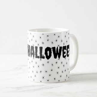 Spooky Little Spiders över Halloween Kaffemugg