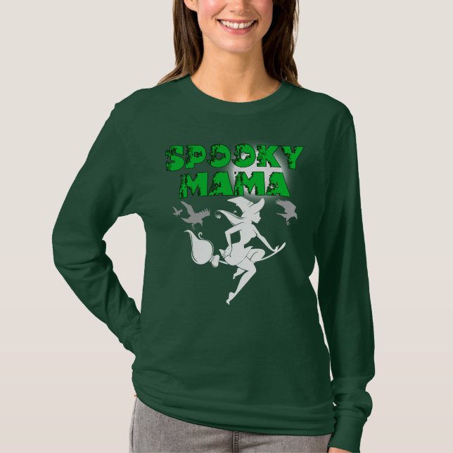 Spooky Mamma 2.b T Shirt (Framsida)