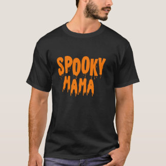 Spooky Mamma Funny Cute Halloween Mamma Hallow T Shirt