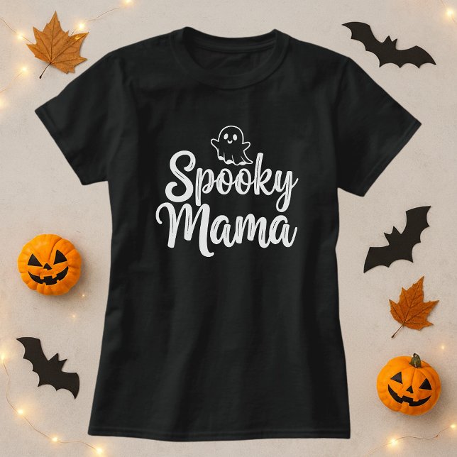 Spooky Mamma Halloween Mamma T Shirt (Skapare uppladdad)