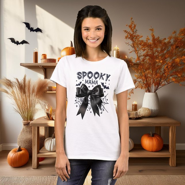 Spooky Mamma Halloween T Shirt (Skapare uppladdad)