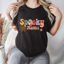 Spooky Mamma, Halloween T-shirts, Spooky Vibe