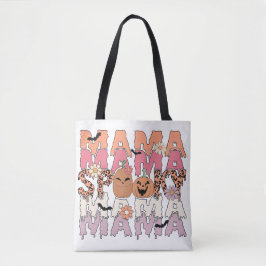 Spooky Mamma Halloween Tote Bag Tygkasse