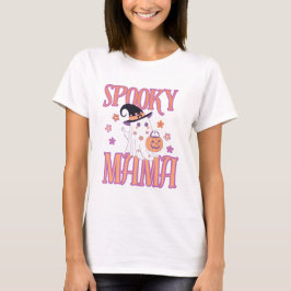Spooky Mamma Halloween Tshirt T Shirt