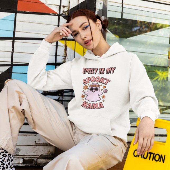 Spooky Mamma Pastel Retro Ghost Funny Halloween T Shirt (Skapare uppladdad)