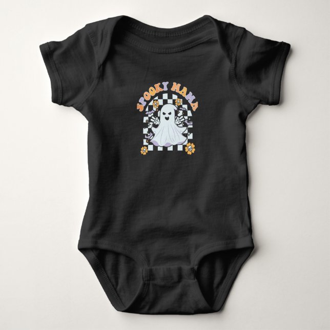 Spooky Mamma T Shirt (Framsida)