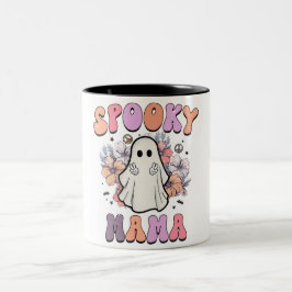 Spooky Mamma Två-Tonad Mugg