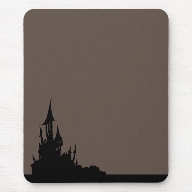 Spooky Mansion Halloween Mousepad Musmatta (Framsidan)