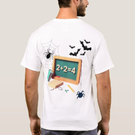 Spooky Math Teacher T Shirt