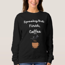 Spooky, men första kaffet Halloween