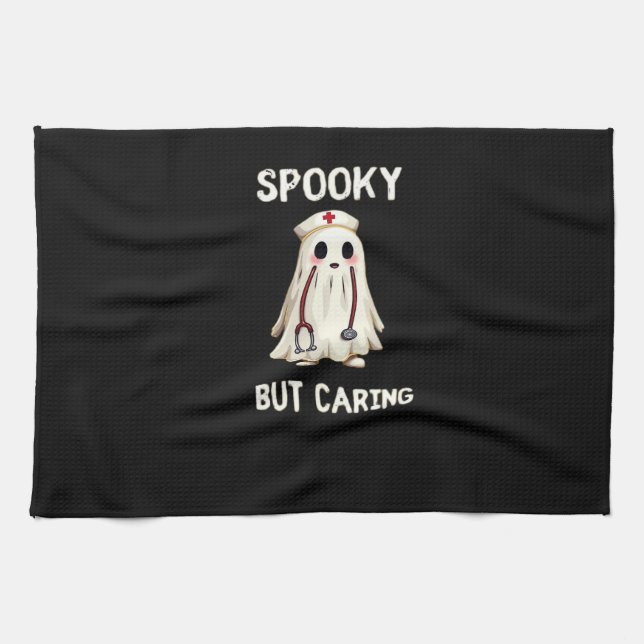 SPOOKY MEN MED VÄSENTLIG T-Shirt Kökshandduk (Horisontell)