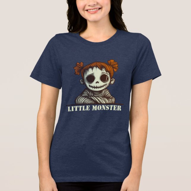 Spooky Monster Girl T Shirt (Framsida)