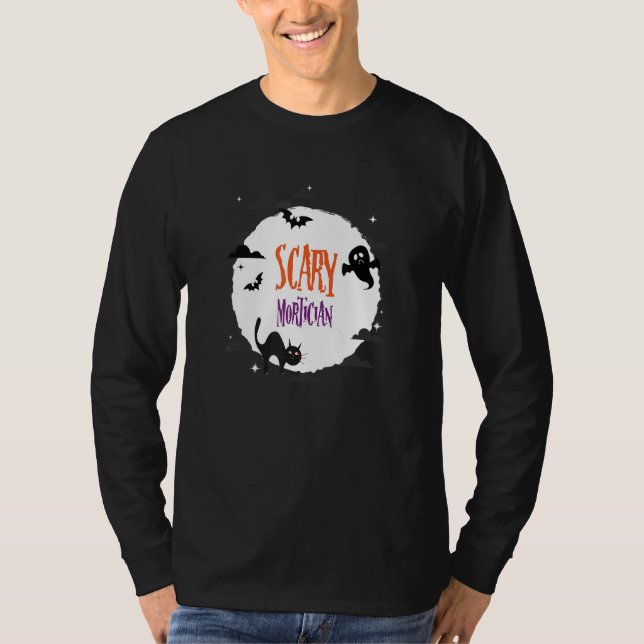 Spooky Mortician T Shirt (Framsida)