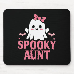 Spooky Moster Family Cute Rosa White Ghost Boo Hal Musmatta
