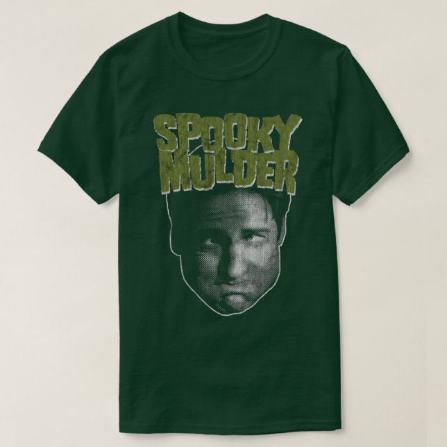 Spooky Mulder1 T Shirt (Design framsida)