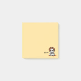 Spooky Mummy Gult Post-it Block