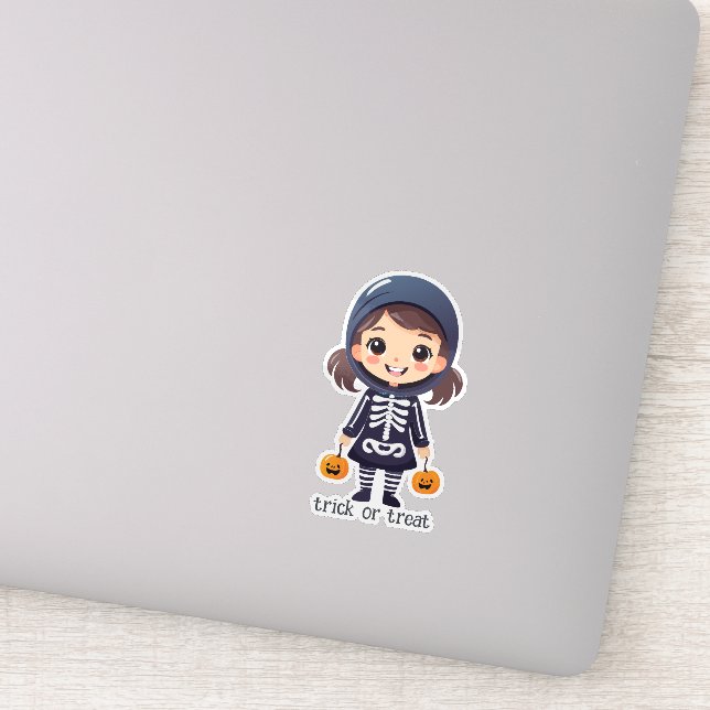 Spooky Mummy Klistermärken (Detalj)