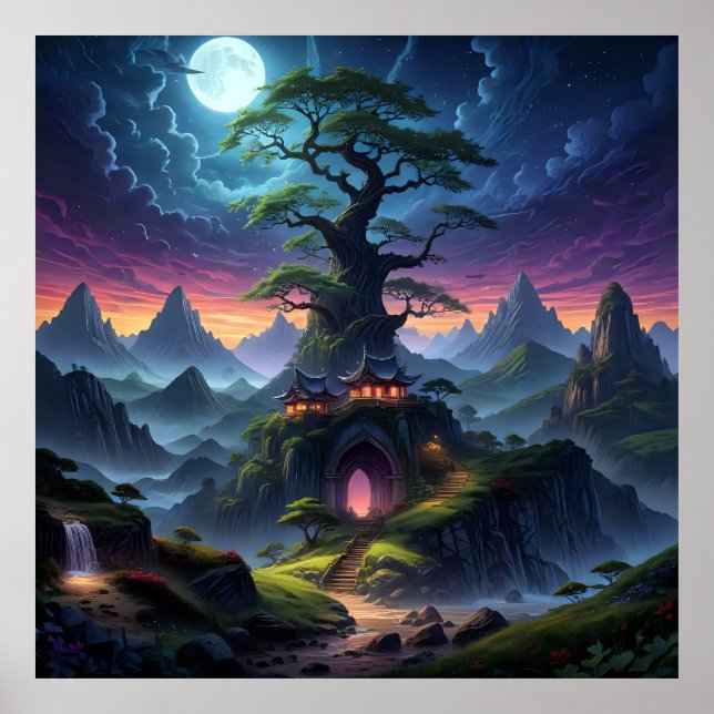 Spooky Night Poster (Framsidan)