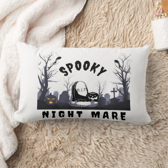 Spooky Nightmare Pillow Lumbarkudde (Filt)