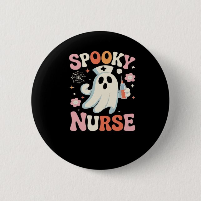 Spooky Nurse Classic T-Shirt_1 Knapp (Framsida)