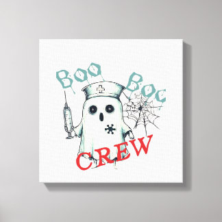 Spooky Nurse Ghost Haunted Hospital Crew Ghostly N Canvastryck