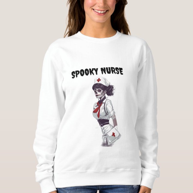 SPOOKY NURSE T SHIRT (Framsida)