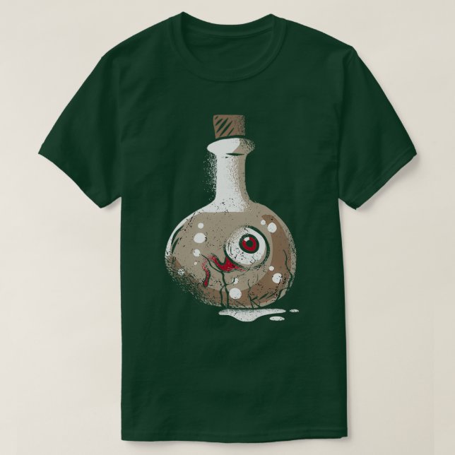 Spooky Öga i Alchemy Vessel T Shirt (Design framsida)