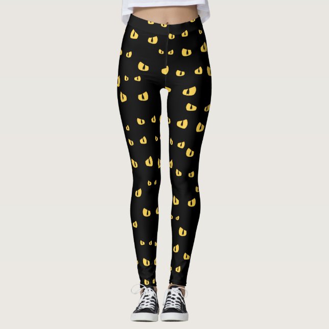 Spooky Öga Leggings (Framsida)