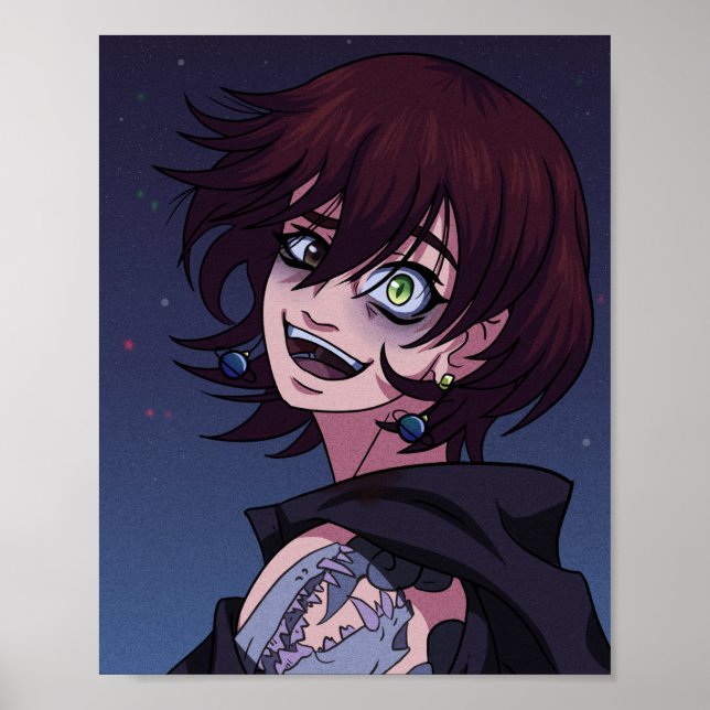 Spooky Öga Poster (Framsidan)