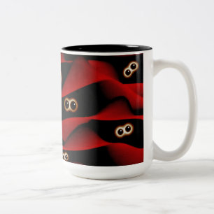 Spooky Ögon Coffee Mugg