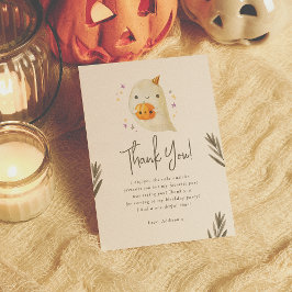 Spooky One Cute Halloween 1:a födelsedagsdagen Tac Tack Kort