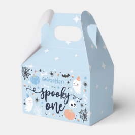 Spooky One Cute Halloween Ghost 1 Birthday Decor Presentaskar