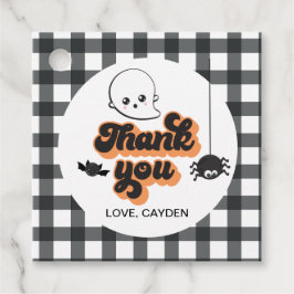 Spooky One Halloween 1:a födelsedagen Gåvor Etiketter